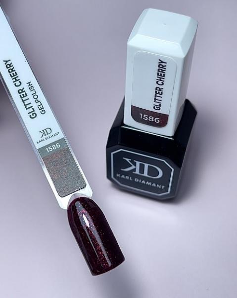 Karl Diamant Gelpolish Glitter Cherry 11ml